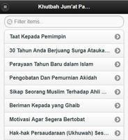 Khotbah Jumat: Yg DIsampaikan Oleh Para Ulama 2019 imagem de tela 1