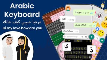 Arabic Keyboard with English plakat