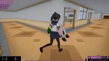 sakura school yandere MOD MCPE تصوير الشاشة 1