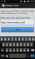 WebApp Tester capture d'écran 3