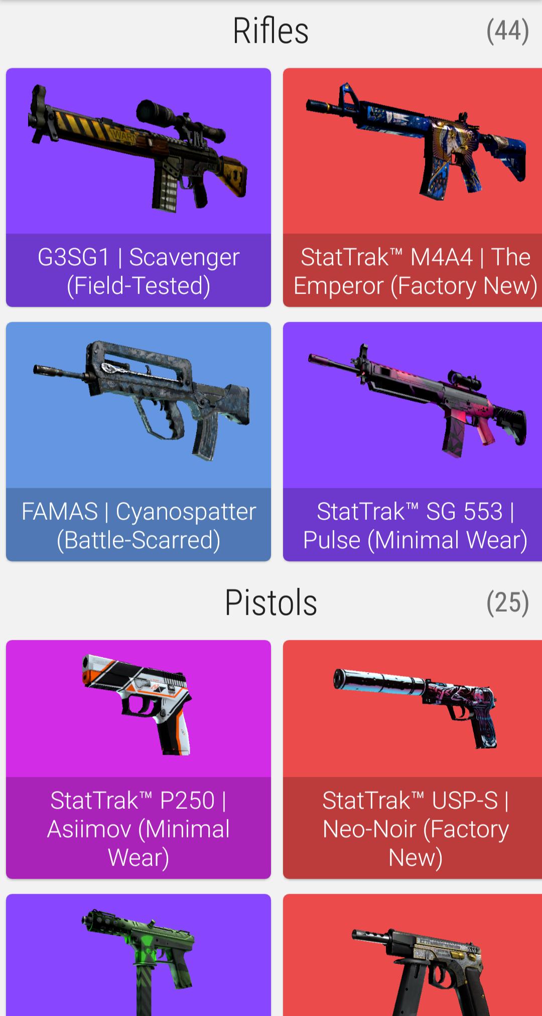 Inventory for CS:GO for Android - APK Download