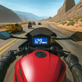 Traffic Moto Rider City