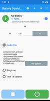Battery Sound Alert تصوير الشاشة 2