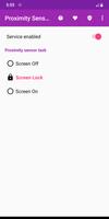 Proximity Sensor Screen On Off captura de pantalla 3