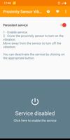 Proximity Sensor Vibrator plakat