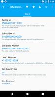 SIM Card Info ảnh chụp màn hình 3