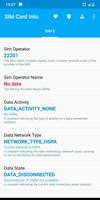 SIM Card Info ảnh chụp màn hình 1