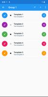 Text Templates Poster