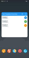 Text Templates captura de pantalla 3