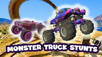 Monster Truck Stunts Simulator Affiche