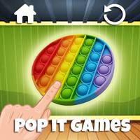 Pop it game 2021 - Fidget toys 3d model Affiche