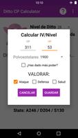 Ditto CP Calculator captura de pantalla 2