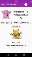 Ditto CP Calculator captura de pantalla 3