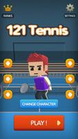 121 Tennis plakat