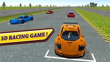 Car Racing : Knockout 3D Cartaz