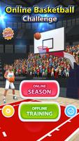 Online Basketball Challenge 3D capture d'écran 1