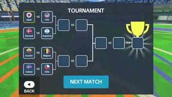 Sport Car Soccer Tournament 3D capture d'écran 3