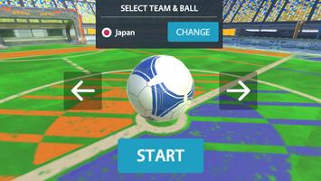 Sport Car Soccer Tournament 3D capture d'écran 2