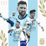 ikon Leo Messi Argentina Wallpaper