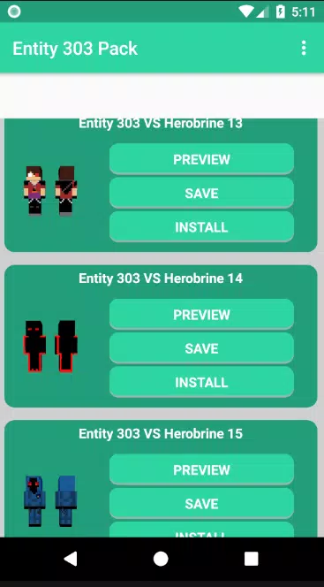 Entity 303 Herobrine Skins for Android - Free App Download