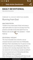 Daily Action Devotional ภาพหน้าจอ 1