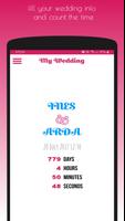 Wedding Day Counter Affiche