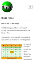 Jimbo's Bingo capture d'écran 3