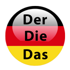 Icona تعلم اللغة الالمانية der die d