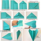 Comment faire un avion en papier icône