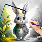 Aplicativo de desenho AR ícone