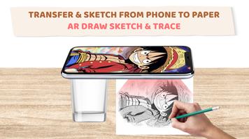 AR Draw Sketch: AR art & Trace poster