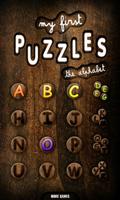 Mes premiers puzzles Alphabet Affiche