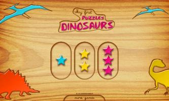 First Kids Puzzles: Dinosaurs 海报