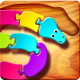 First Kids Puzzles: Snakes أيقونة