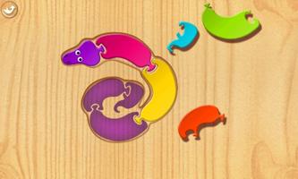 برنامه‌نما First Kids Puzzles: Snakes عکس از صفحه