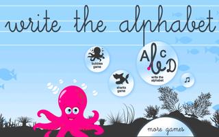 Write the Alphabet for Kids imagem de tela 1