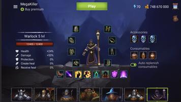 Arena Battle: Chess & RPG الملصق