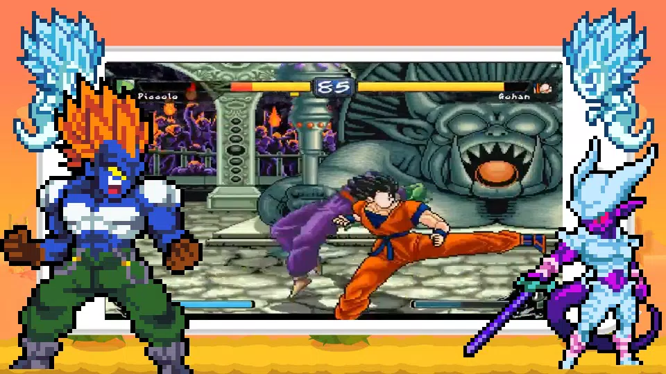 Power Warriors! A DBZ fanmade 2d fighter. : r/AndroidGaming