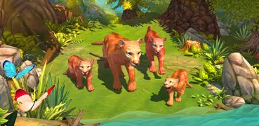 Mountain Lion Family Sim : Ani