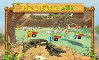 Crocodile Family Sim پوسٹر