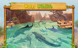 Crocodile Family Sim ảnh chụp màn hình 3