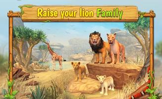 Lion Family Sim Online-poster