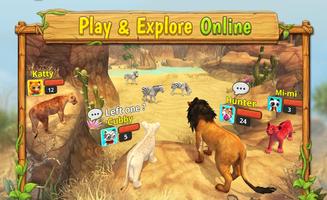 Lion Family Sim Online اسکرین شاٹ 2