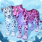 Snow Leopard Family Sim-icoon