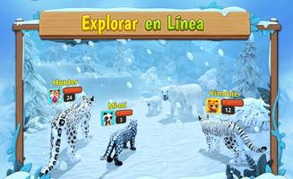 Snow Leopard Family Sim captura de pantalla 2