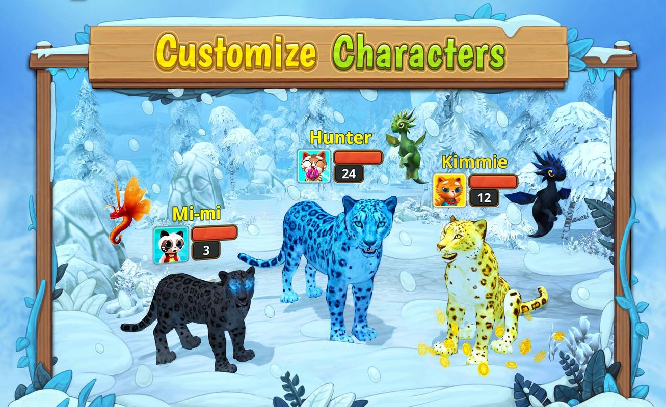 Snow leopard slots