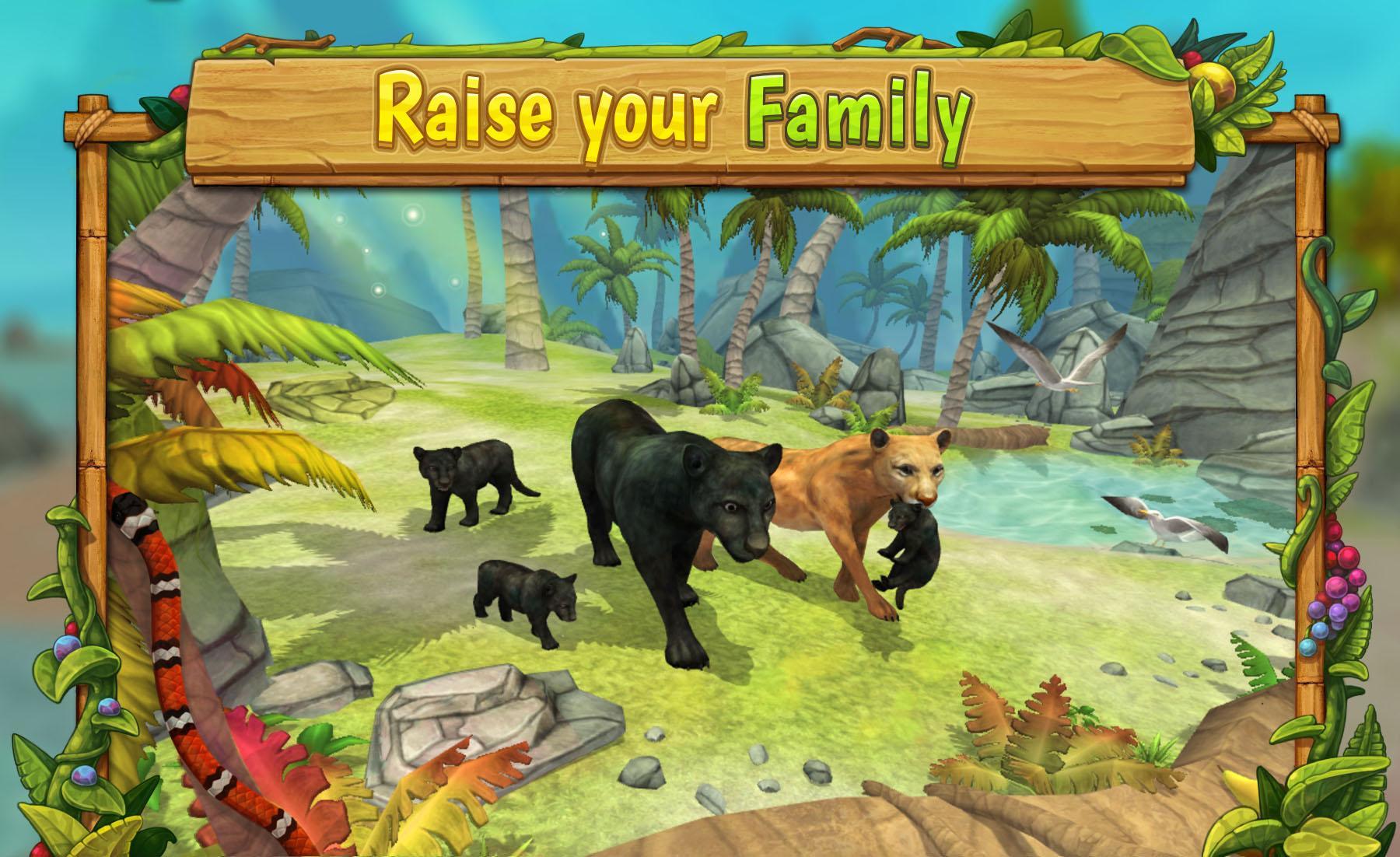 Tải xuống APK Panther Family Sim Online cho Android Tải xuống APK Panther Family Sim Online cho Android