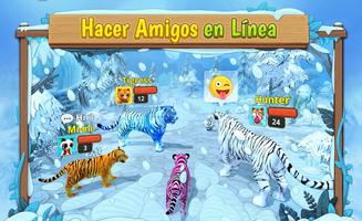 White Tiger Family Sim: Animal captura de pantalla 1