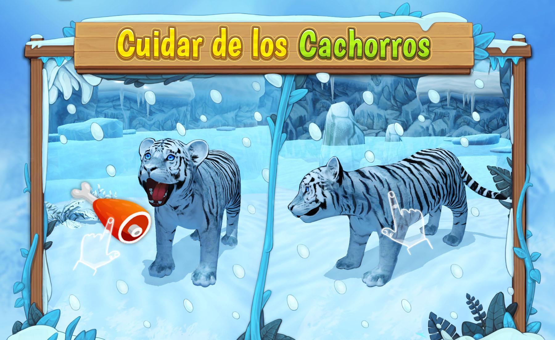 White Tiger Family Sim Animal Simulator En Línea For - best animal simulater games on roblox