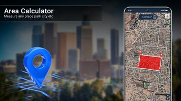 حاسبة المنطقة السريعة GPS Live تصوير الشاشة 1
